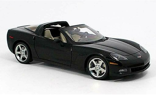 Chevrolet Corvette Coupe 1/18 Autoart C6 (c6) noire 2005 miniature