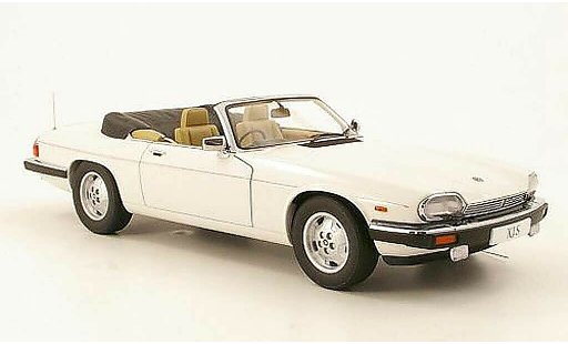 Jaguar XJS 1988 1/18 Autoart Cabriolet blanche RHD miniature