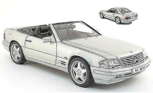 Mercedes Classe SL 600 1/18 Kyosho (r 129) grise metallized 1997 miniature