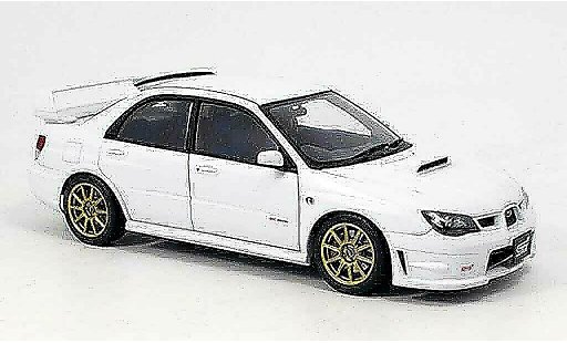 Subaru Impreza WRX 1/18 Autoart STI blanche 2006 miniature
