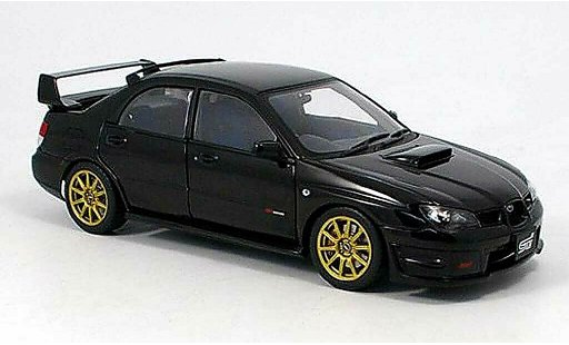 Subaru Impreza WRX 1/18 Autoart STI noire 2006 miniature