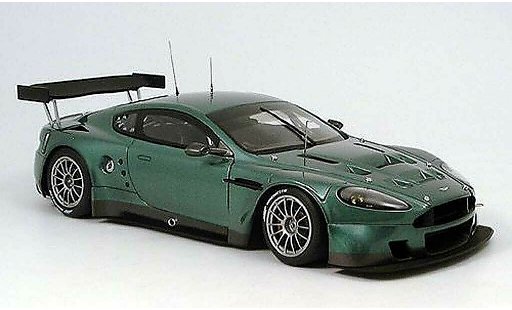 Aston Martin DBR9 gt1 1/18 Autoart 24h le mans plain body verte 2005 miniature