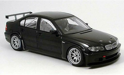 Bmw 320 WTCC 1/18 Autoart E46 i noire version 2005 plain body miniature
