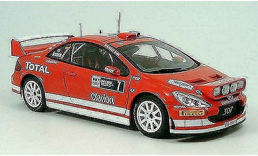 Peugeot 307 WRC 1/18 Autoart no.7 total rallye Allemagne 2005 miniature