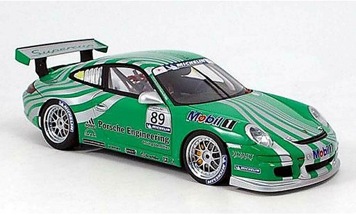 Porsche 911 GT3 CUP 1/18 Autoart 2006 sc vip car verte miniature