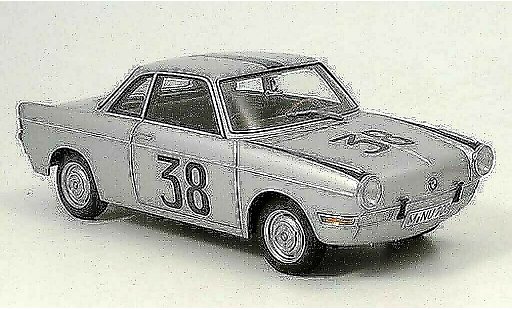 Bmw 700 Sport 1/18 Autoart coupe no. 38 pi&Atilde;&uml;ce hockenheim 1960 miniature