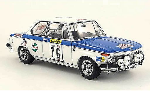 Bmw 2002 tii 1/18 Autoart no.76 rallye portugal 1972 miniature
