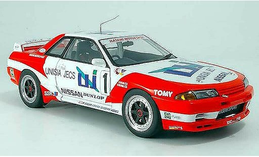 Nissan Skyline R32 1/18 Autoart gt-r no.1 unisia jecs 1993 miniature