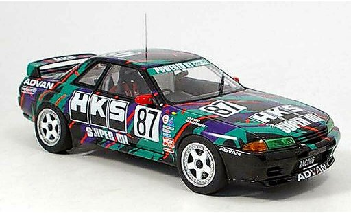 Nissan Skyline R32 1/18 Autoart gtr hks skyline no.87 1993 miniature