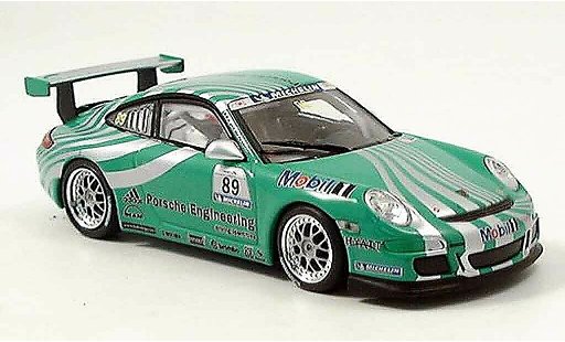Porsche 911 GT3 CUP 1/43 Minichamps Racing No.89 verte miniature