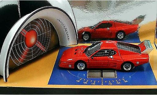 Ferrari 512 BB 1/43 Brumm diorama im pininfarina windtunnel 1979 miniature