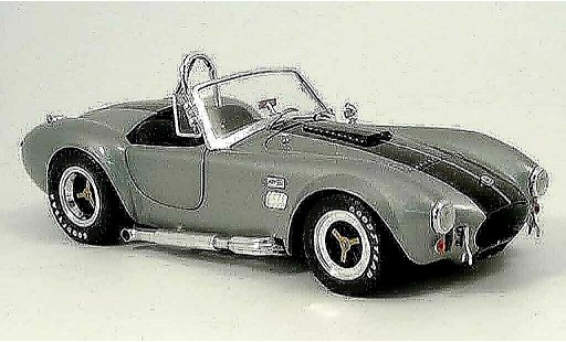 AC Cobra shelby 427 1/18 Shelby Collectibles s c grise noire miniature
