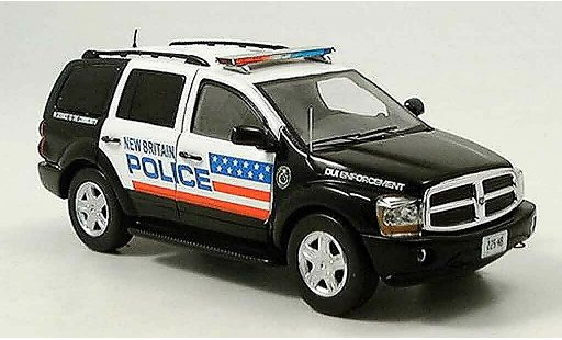Dodge Magnum Police 1/43 Spark Durango New Britain miniature