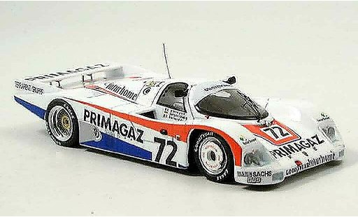 Porsche 962 1987 1/43 Spark No.72 Primagazzweiter Le Mans miniature