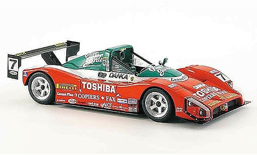 Ferrari 333 course 1/43 Red Line sp no.7 24h daytona 1999 miniature