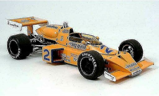 Ford F1 1976 1/18 Carousel mclaren no.2 ruthervainqueur indy miniature