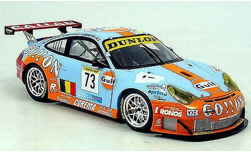 Porsche 911 GT3 RSR 1/18 Minichamps ice pol racing team miniature