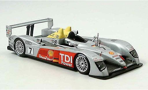 Audi R10 course 1/43 Minichamps ADT Team dritter Le Mans 2006 miniature