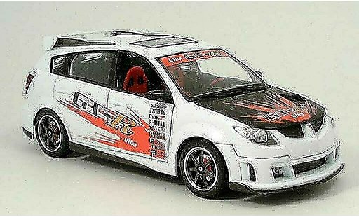 Pontiac Vibe Base 1/18 Yat Ming tuner blanche 2003 miniature