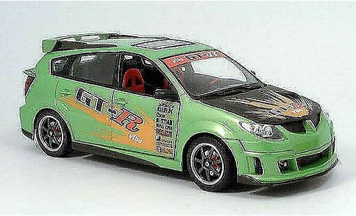 Pontiac Vibe Base 1/18 Yat Ming tuner verte 2003 miniature