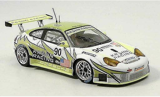 Porsche 911 GT3 RSR 1/43 Spark White Lightning No.90 Le Mans 2006 miniature