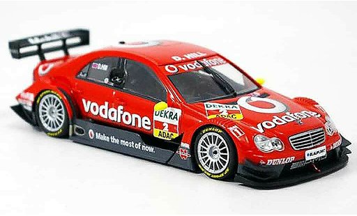 Mercedes Classe C DTM 1/43 Minichamps Damon Hill Team Vodaphone 2006 miniature
