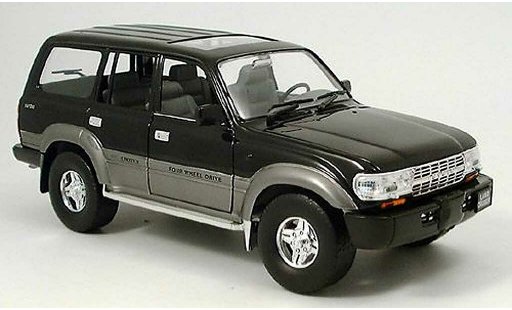Toyota Land Cruiser Base 1/18 Yat Ming noire 1992 miniature