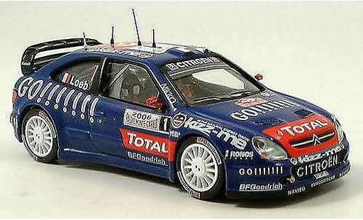 Citroen Xsara WRC 2006 1/43 IXO No.1 Loeb miniature