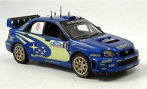 Subaru Impreza WRC 1/43 IXO No.6 Atkinson Rally Neuseeland 2005 miniature