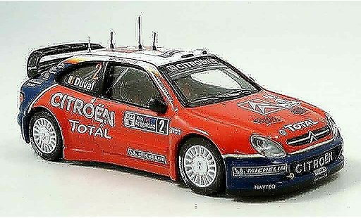 Citroen Xsara WRC 2005 1/43 IXO no.2 duval rallye argentine miniature