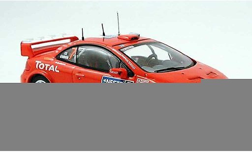 Peugeot 307 WRC 1/43 IXO no.7 gronholm vainqueur rallye finnland 2005 miniature