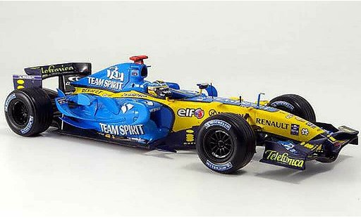 Renault F1 2006 1/18 Hot Wheels konstrukteurs-weltmeister miniature