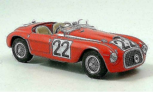 Ferrari 166 MM 1/43 IXO No.22 vainqueur 24h Le Mans miniature