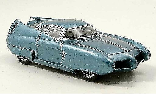Alfa Romeo Bat 7 bertone 1/43 Look Smart bleu 1954 miniature