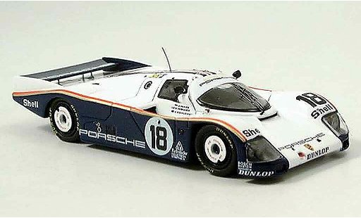 Porsche 962 1987 1/43 Spark No.18 Le Mans miniature