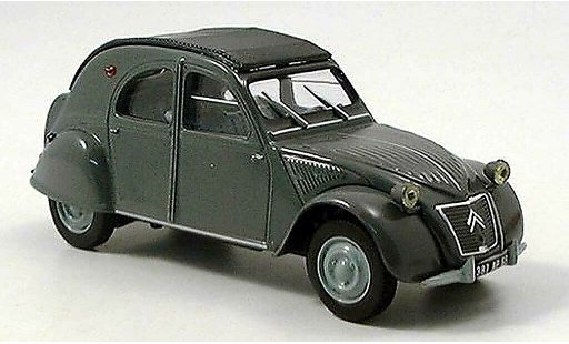 Citroen 2CV Berline 1/43 Norev gris ferme toit rabattable miniature