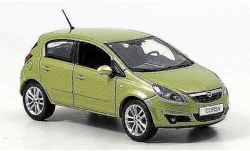 Opel Corsa Base 1/43 Norev verte 5 turer 2006 miniature