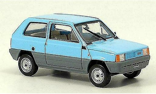 Fiat Panda Base 1/43 Norev bleu/grise 1980 miniature