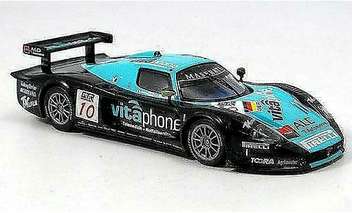 Maserati MC12 Base 1/43 IXO No.10 Vitaphone FIA GT Monza Babini-Biagi 2005 miniature