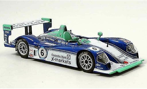 Dallara LMP02 course 1/43 IXO No.6 LM Short Barff Barbosa 2004 miniature