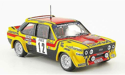 Fiat 131 Abarth 1/43 IXO Gr.4 MonteCarlo No.12 Mouto Arrii 1980 miniature