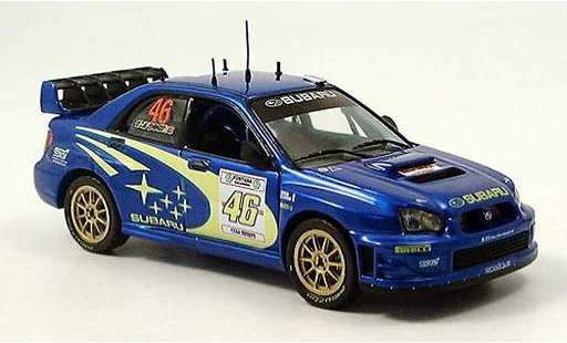 Subaru Impreza WRC 1/43 IXO valentino ross rallye monza 2005 miniature