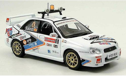 Subaru Impreza WRX 1/43 IXO sainz moya portugal 2005 miniature