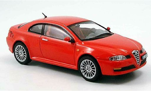 Alfa Romeo GT v6 3.2 1/43 IXO rouge 2004 miniature
