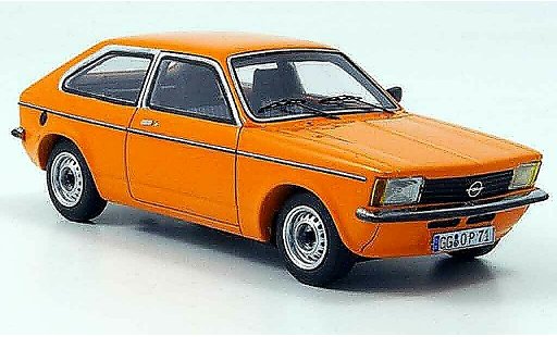 Opel Kadett C City 1/43 Neo orange 1978 miniature