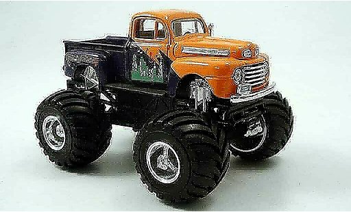 Ford F-100 Monster Truck 1/43 Yat Ming 00 orange 1948 miniature
