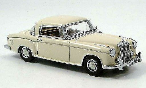Mercedes 220 S 1/43 Spark Coupe (W180) beige miniature