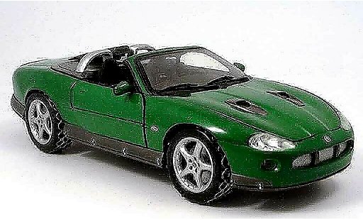 Jaguar XKR Base 1/18 Ertl roadster james bond collection verte miniature
