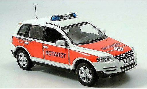 Volkswagen Touareg Base 1/43 Minichamps Notarzt 2002 miniature