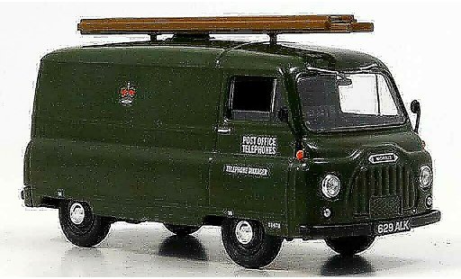 Morris J2 Van 1/43 Vanguards Post Office Telephones verte miniature